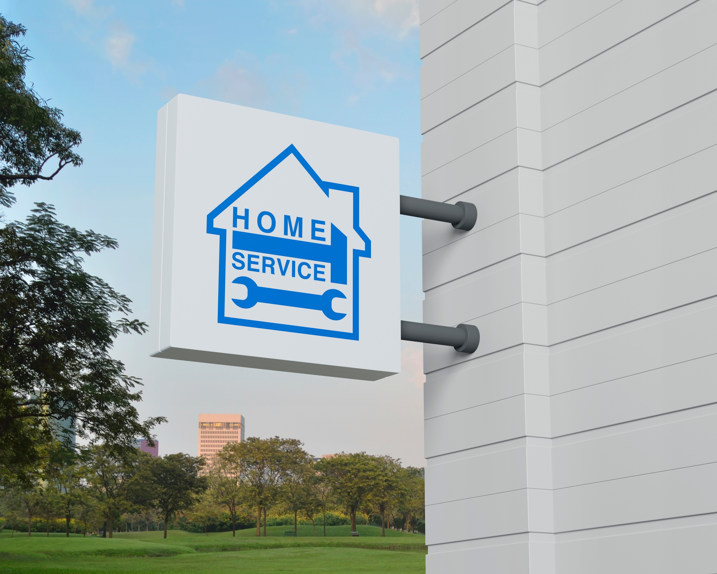 Home Service Sign
